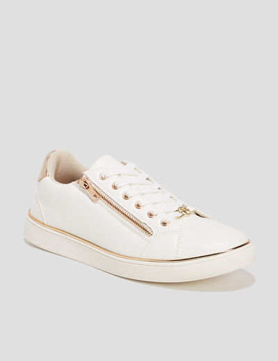 Baskets tennis Mosquitos blanc femme
