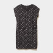 Chemise de nuit manches courtes gris anthracite femme
