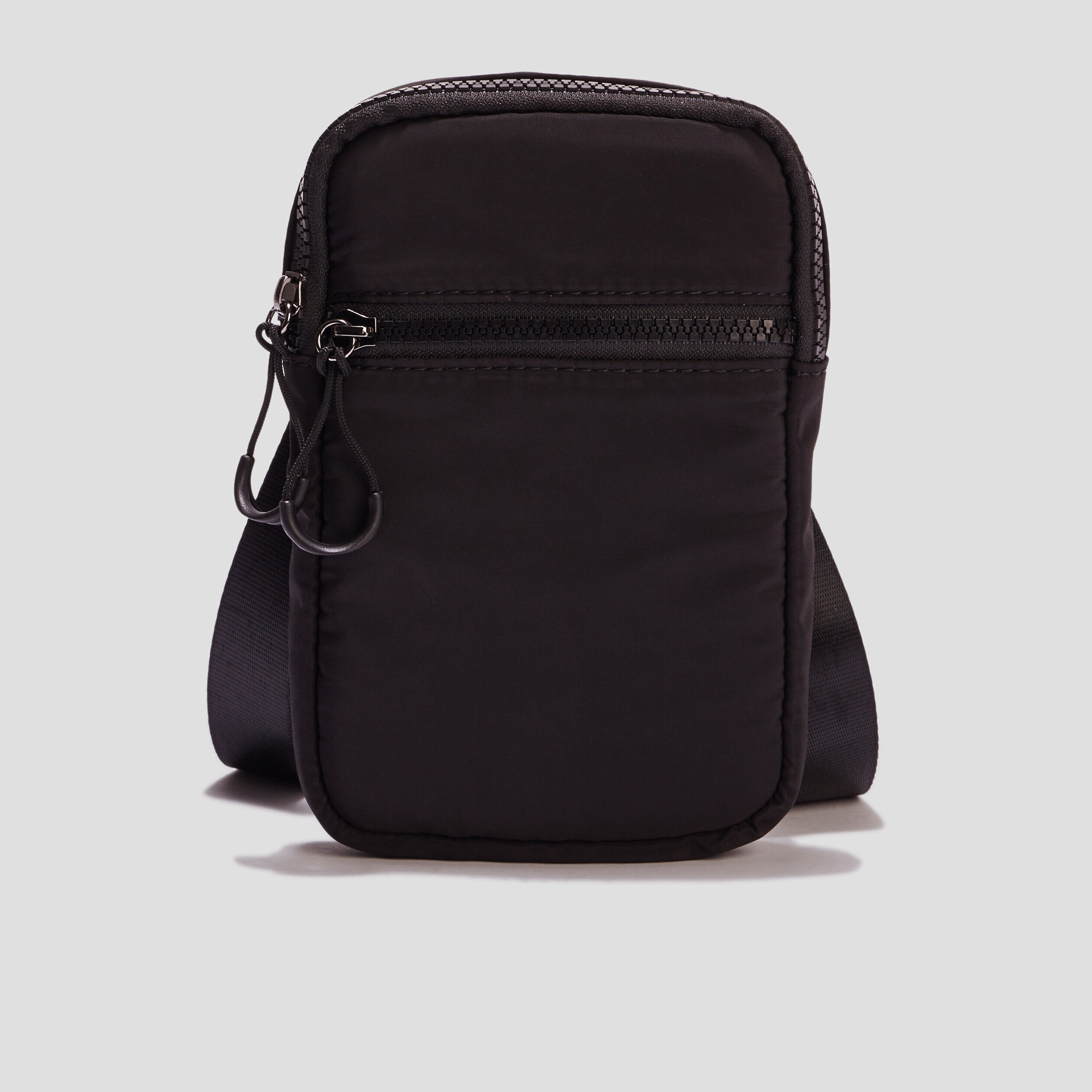 Portefeuille sacoche en bandoulière noir homme LH