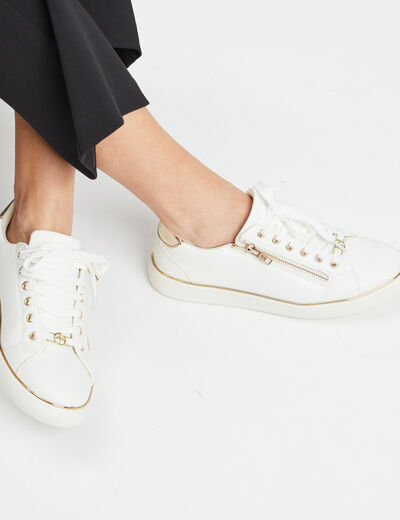 Baskets tennis Mosquitos blanc femme