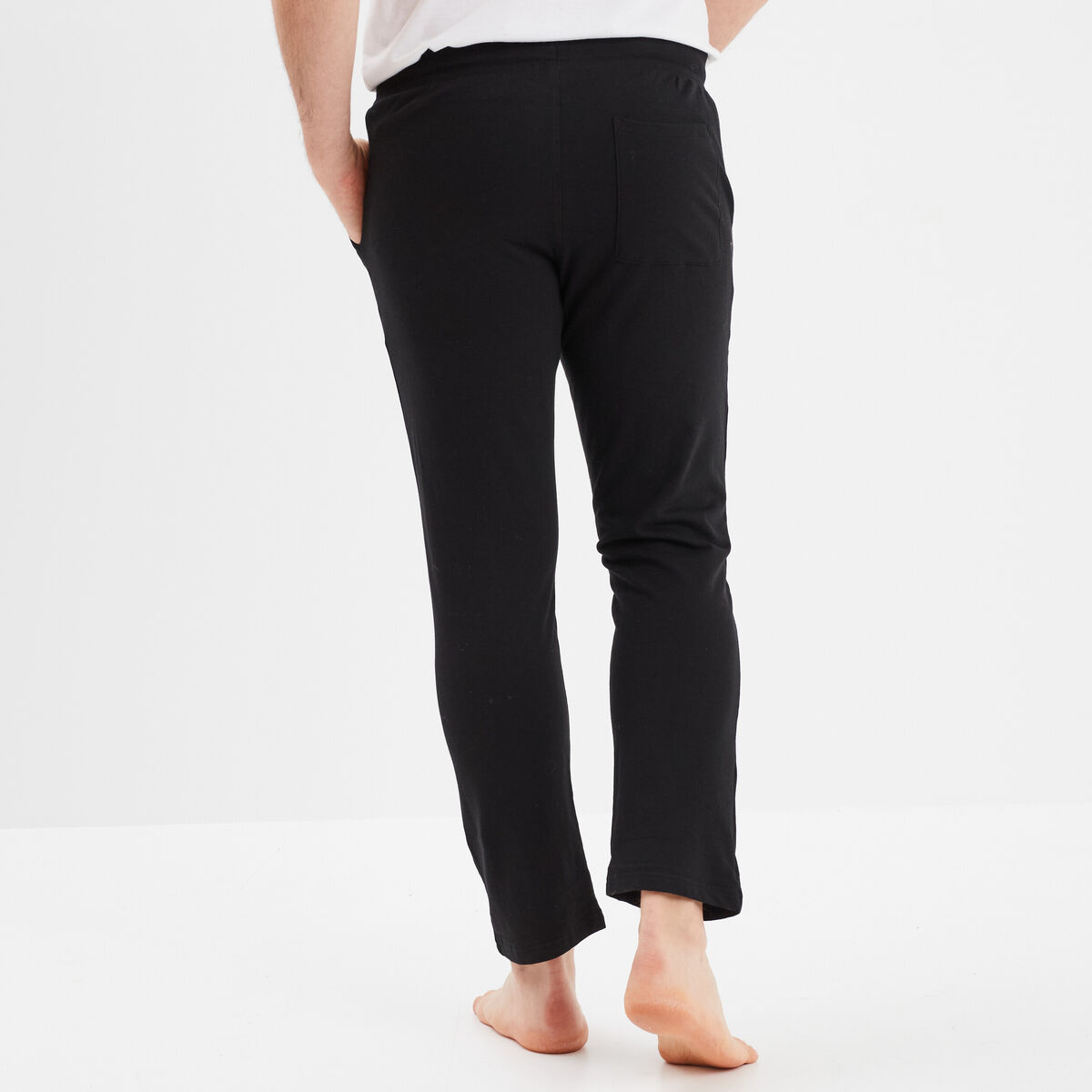 Pantalon de pyjama noir homme
