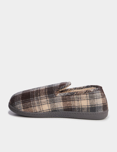 Chaussons fourrés Isotoner sable homme