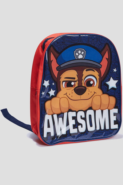 Sac à dos Paw Patrol bleu marine garçon