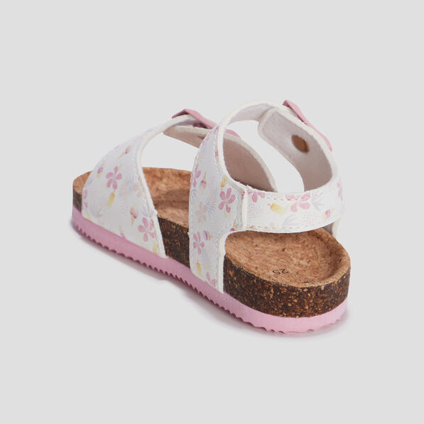 sandales avec boucles multicolore fille Sandales avec boucles multicolore fille