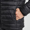 Doudoune droite l&eacute;g&egrave;re d&eacute;perlante noir homme