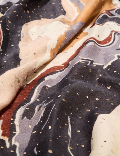 Foulard multicolore femme