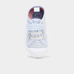 Tennis basses toile semelle souple bleu ciel b&eacute;b&eacute; fille