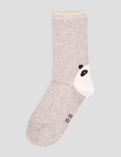 Lot 5 paires chaussettes multicolore fille