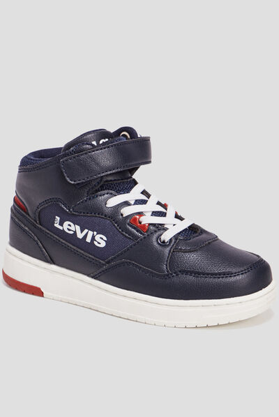 Baskets montantes Levi's bleu marine garçon