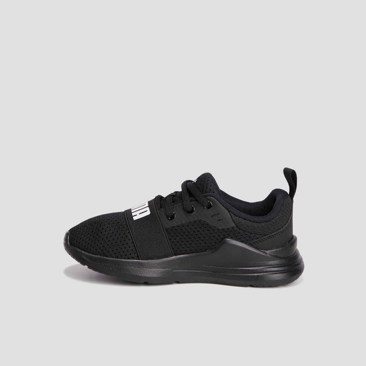 Runnings à lacets Puma Wired noir garçon