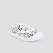 Tennis en toile à lacets multicolore fille