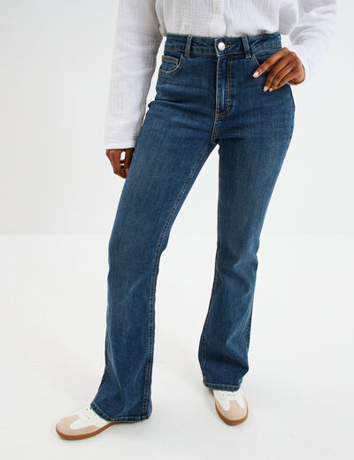 Jeans flare 5 poches Creeks denim dirty femme