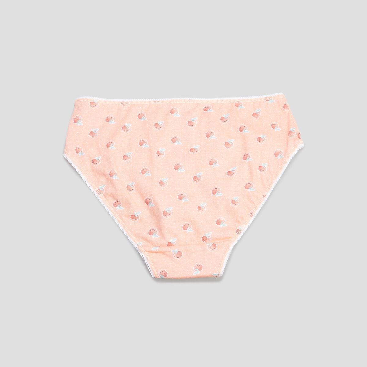 Lot 5 culottes coton rose saumon fille