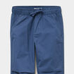 Pantalon battle taille &eacute;lastiqu&eacute;e coton bleu fonc&eacute; gar&ccedil;on