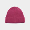 Bonnet tricoté avec bord à revers Creeks prune femme