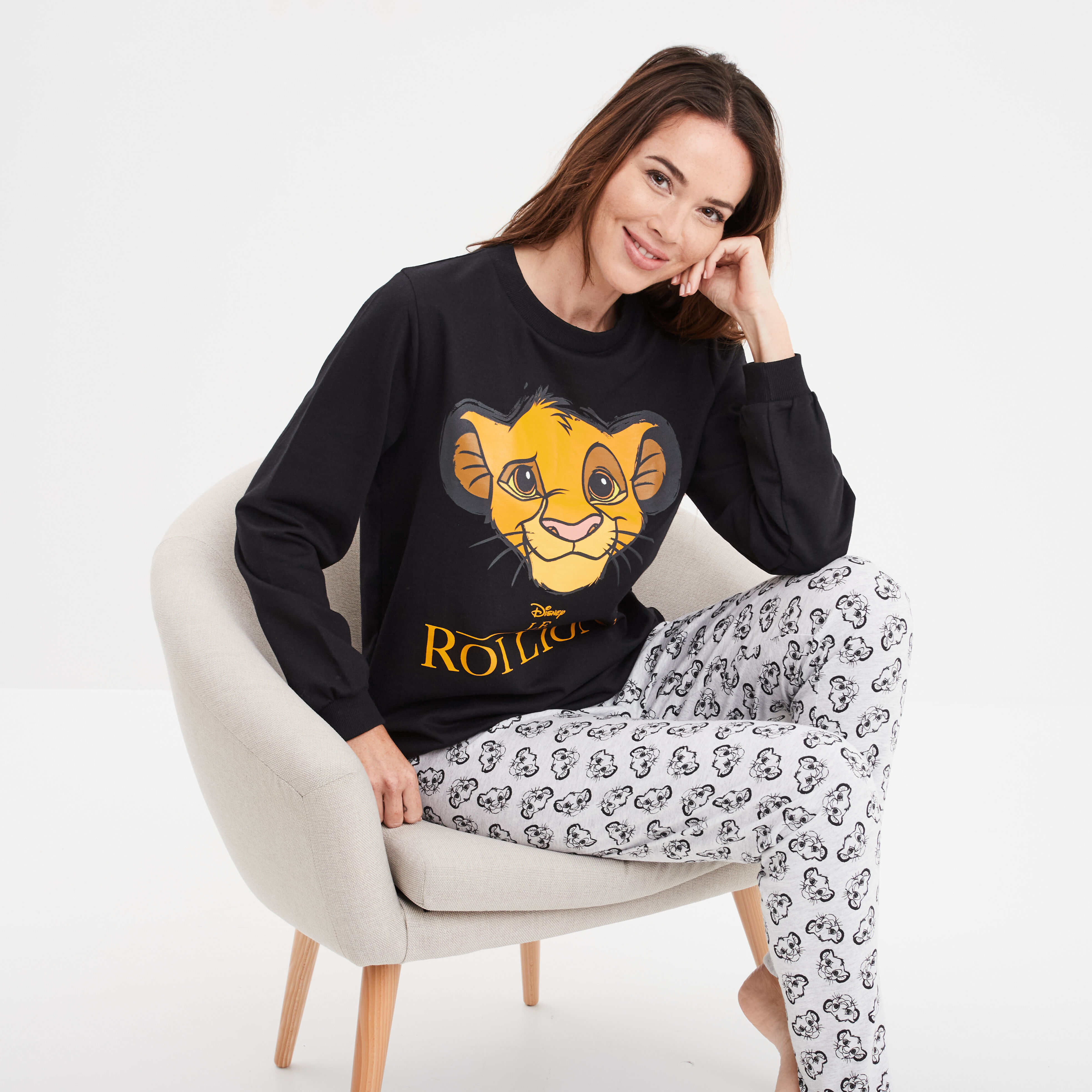 Pyjama et peignoir femme homewear femme pas cher LE ROI LION La Halle