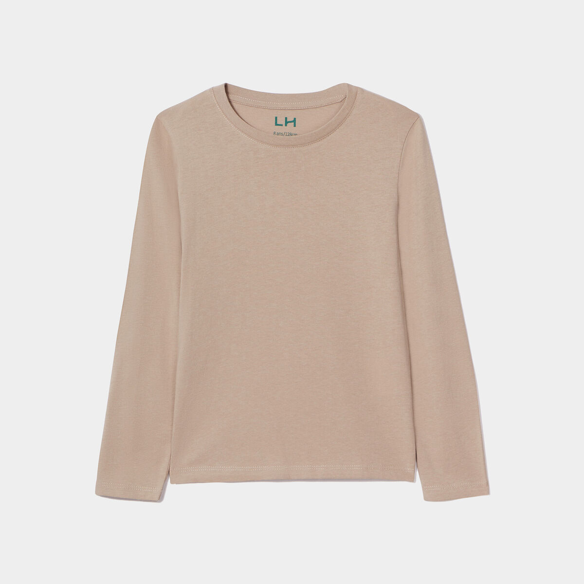 T-shirt manches longues gris fonc&eacute; gar&ccedil;on