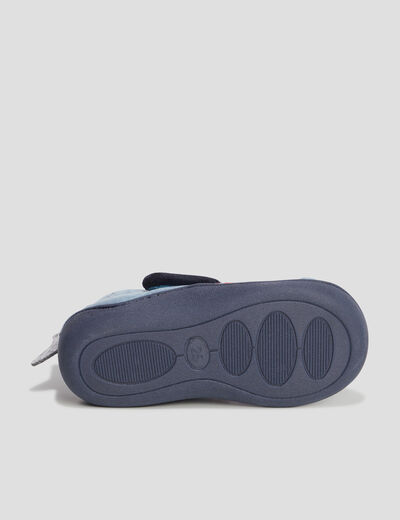 Chaussons requin gris garçon