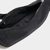 Sac banane en bandouli&egrave;re noir femme