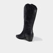 Bottes santiag &agrave; talons noir femme