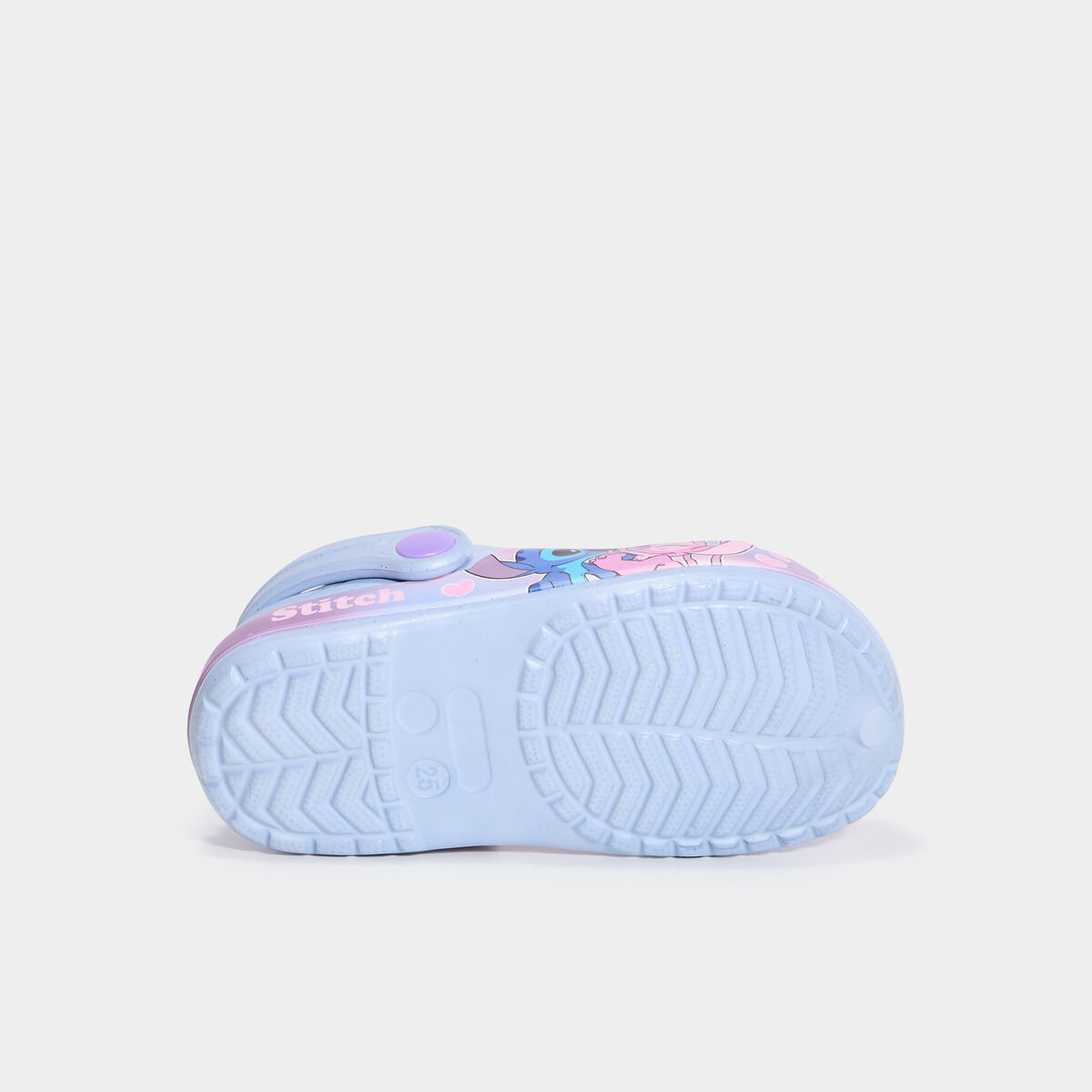 Sabots de plage paillettes Stitch multicolore fille