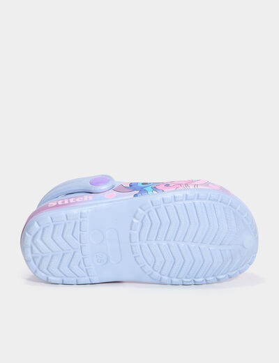 Sabots de plage paillettes Stitch multicolore fille