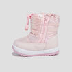 Bottes de neige lien de resserrage rose bébé fille