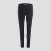 Pantalon legging skinny poche zipp&eacute;e noir femme