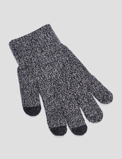 Gants gris homme