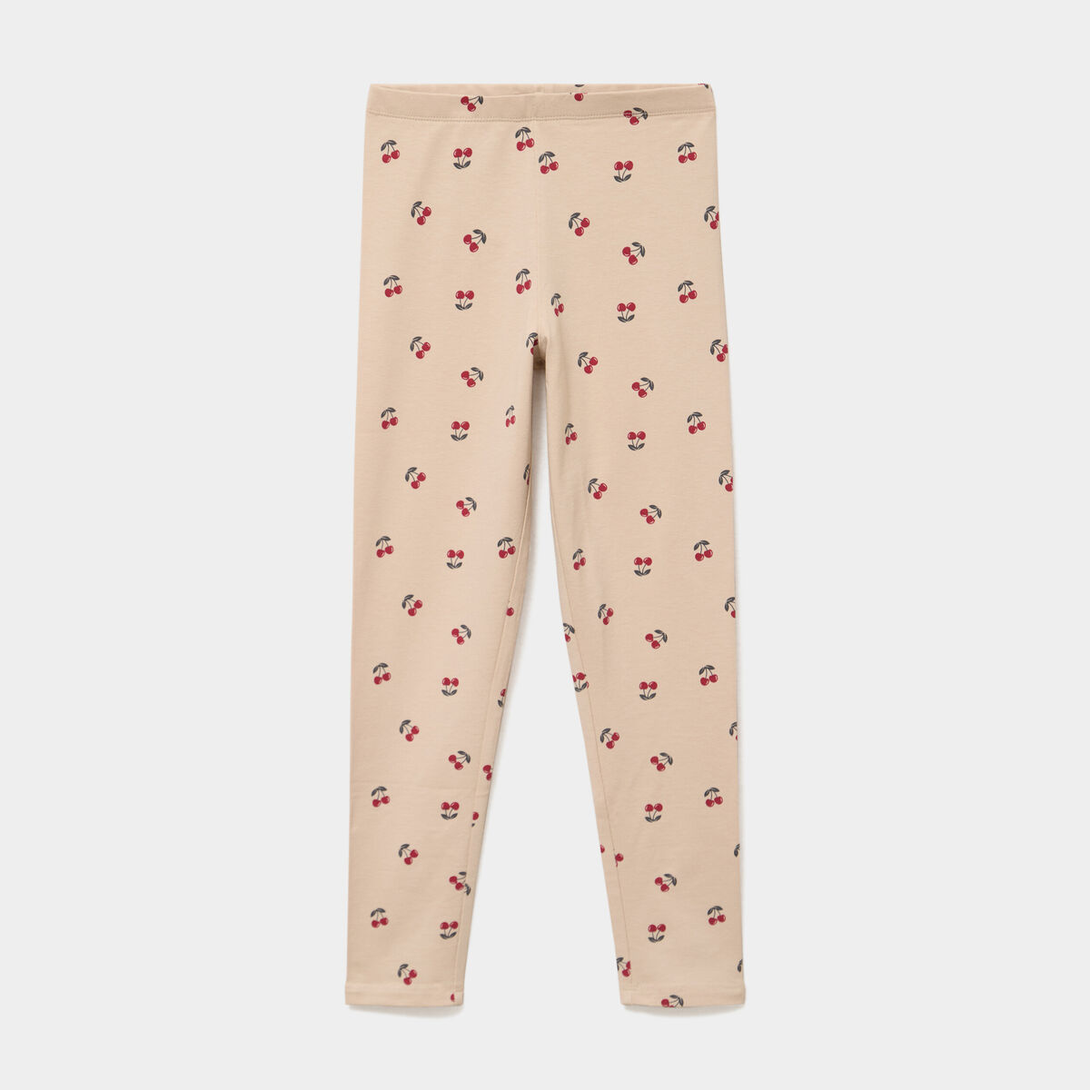 Legging taille &eacute;lastiqu&eacute;e coton ficelle fille
