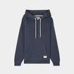 Sweat &agrave; capuche hoodie bleu fonc&eacute; femme