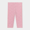 Legging molletonné rose clair bébé fille