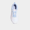 Baskets running à lacets blanc fille