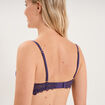 Soutien-gorge maxi push-up padd&eacute; violet femme