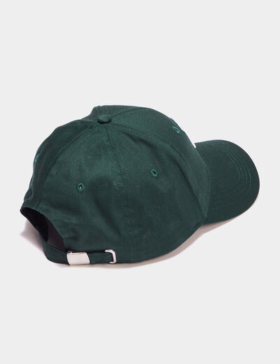 Casquette vert foncé homme