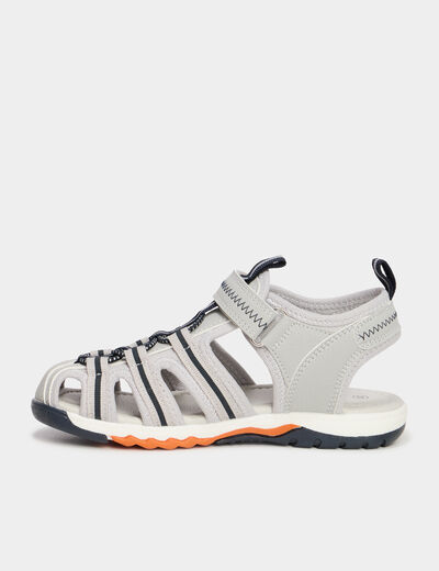 Sandales Trappeur gris garçon