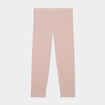 Legging 7/8ème taille élastiquée marron clair femme