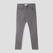Pantalon slim stretch gris foncé garçon