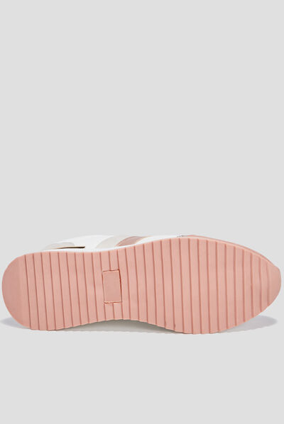 Baskets running Mosquitos rose femme
