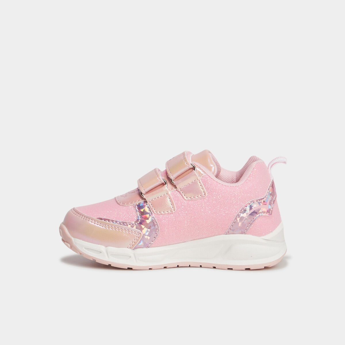 Baskets running lumineuses Minnie rose fille