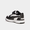Tennis basses à scratchs Puma Lite noir bébé garçon