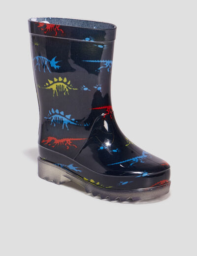 Bottes de pluie bleu marine garçon
