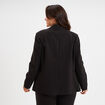 Veste blazer oversize noir femme grande taille