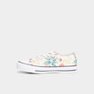 Tennis basses en toile &agrave; lacets multicolore femme