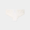 Shorty avec micro dentelle ivoire femme