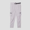 Pantalon cargo avec boucle gris homme