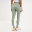Legging de sport c&ocirc;tel&eacute; stretch vert pastel femme