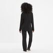 Ensemble pyjama 2 pièces noir femme