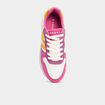 Baskets bi-matière à lacets Creeks rose fushia femme