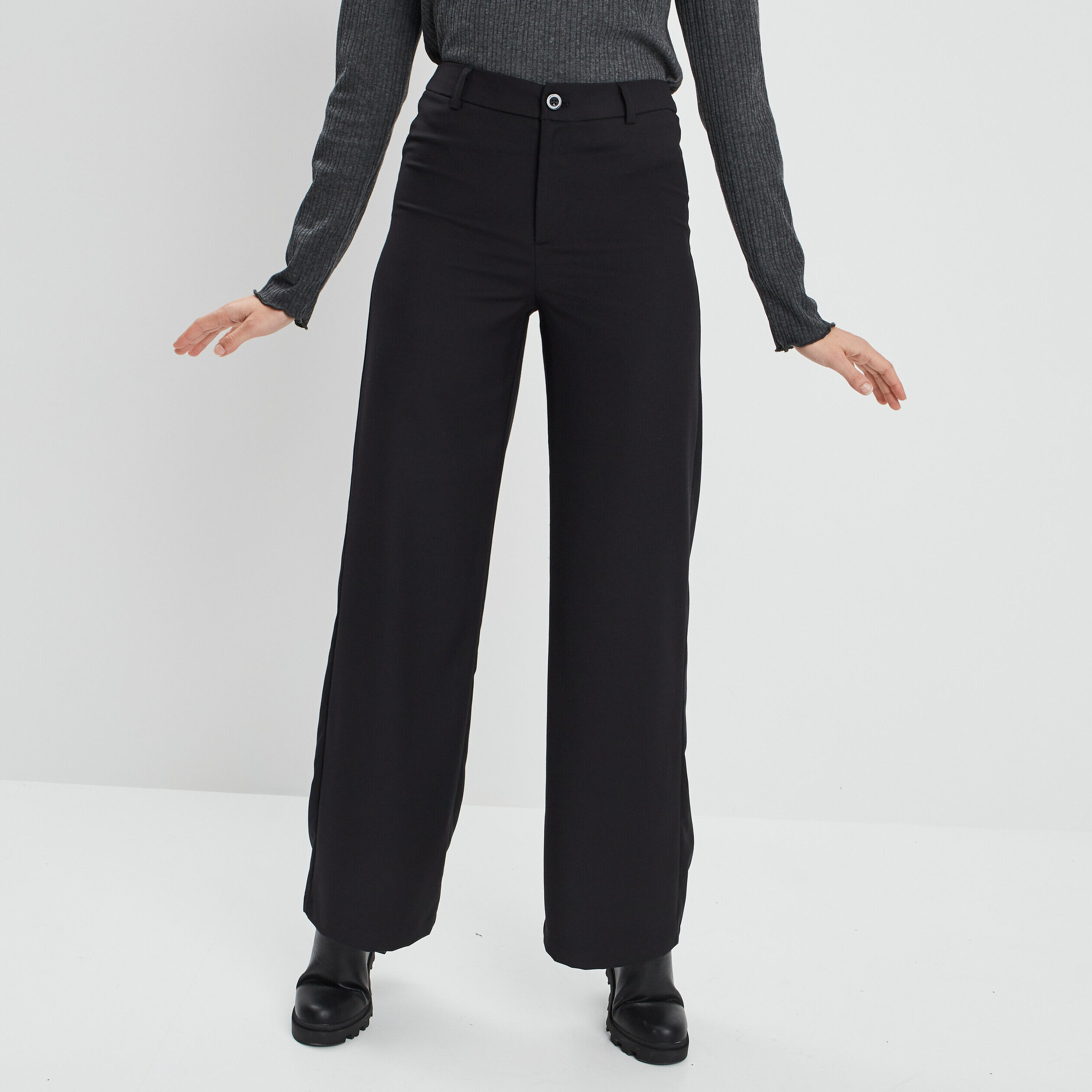 Pantalon femme noir shop habillé